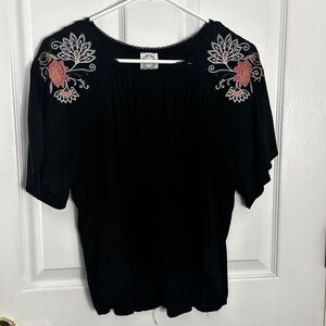 Black dress blouse